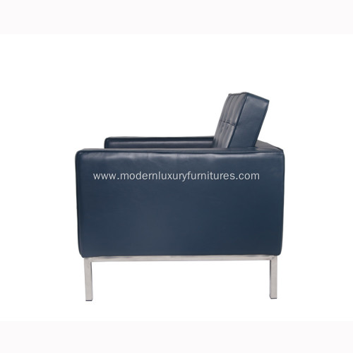 Modern Furniture Premium Leather Florence Knoll Sofa